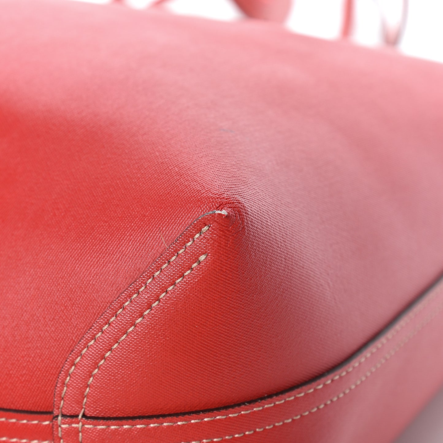 GG Supreme Monogram Medium Reversible Tote Beige Red