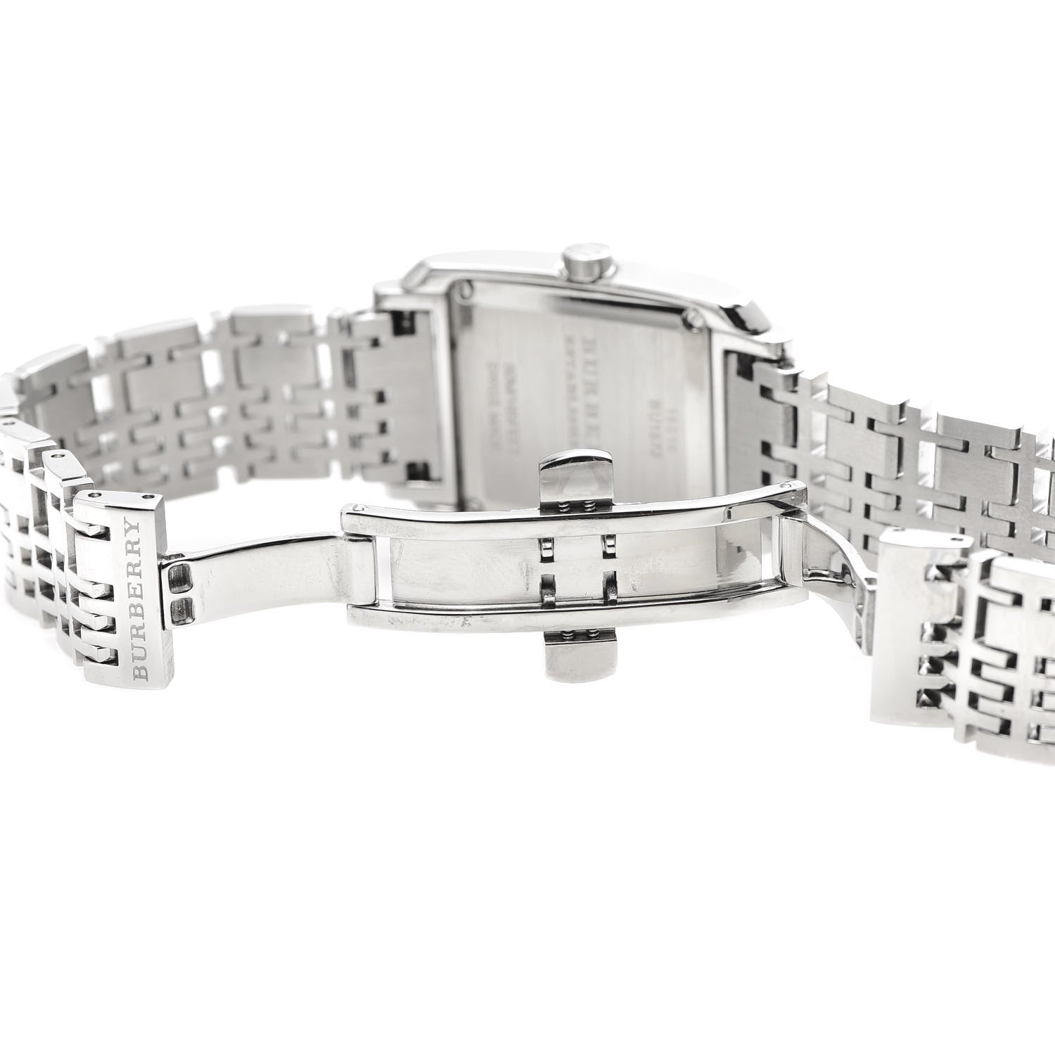 Burberry Stainless Steel 25mm Nova Check Quartz Watch BU1572 6 of 7