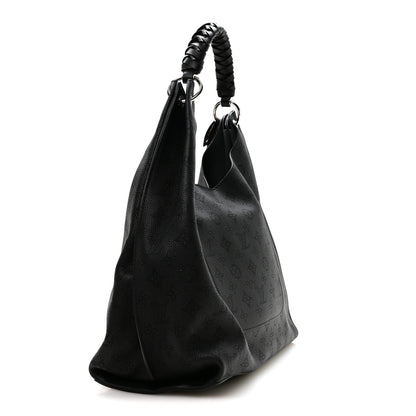 Louis Vuitton Mahina Carmel Hobo Black 2 of 8