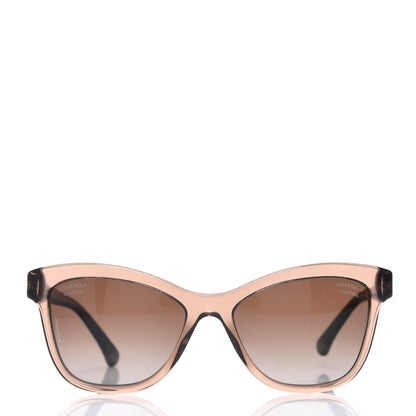 Chanel Polarized CC Cat Eye Sunglasses 5330-A Brown 2 of 4