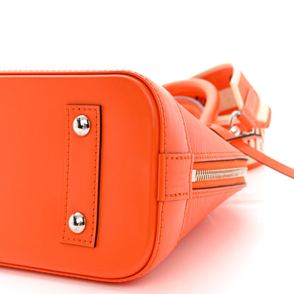 Louis Vuitton Epi Jacquard Alma BB Orange 10 of 11