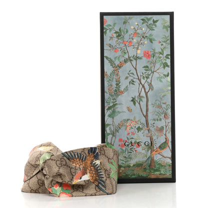 Gucci Silk Monogram Tian Print Tiana Duchesse Headband 5 of 5