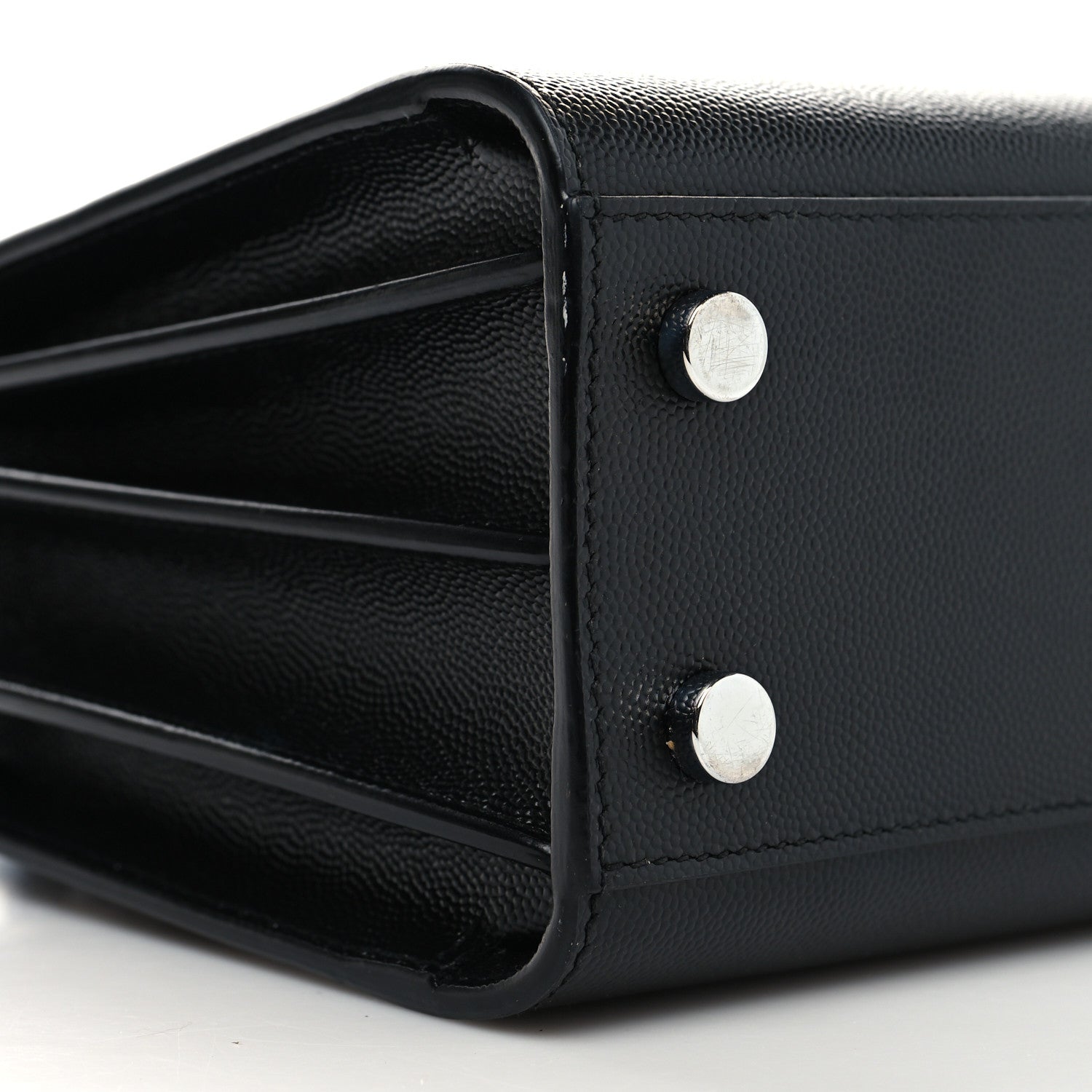 Saint Laurent Grain de Poudre Nano Sac De Jour Black 9 of 10