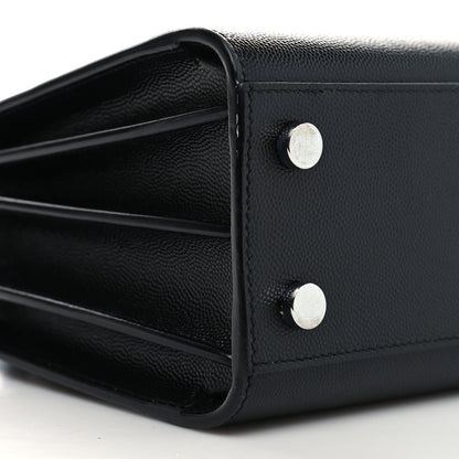 Saint Laurent Grain de Poudre Nano Sac De Jour Black 9 of 10