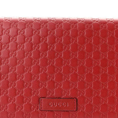 Gucci Microguccissima Crossbody Wallet Red 7 of 10