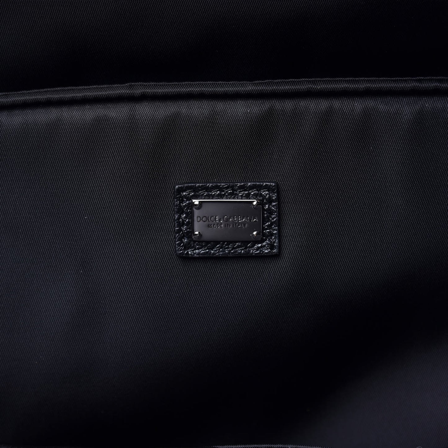 Nylon Striped Royal King Vulcano Backpack White Black