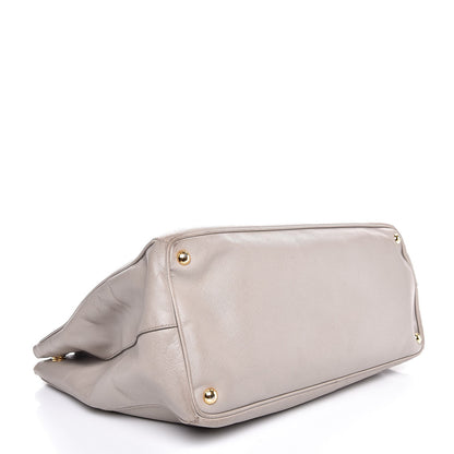 Prada Saffiano Lux Extra Large Galleria Double Zip Tote Argilla 4 of 18