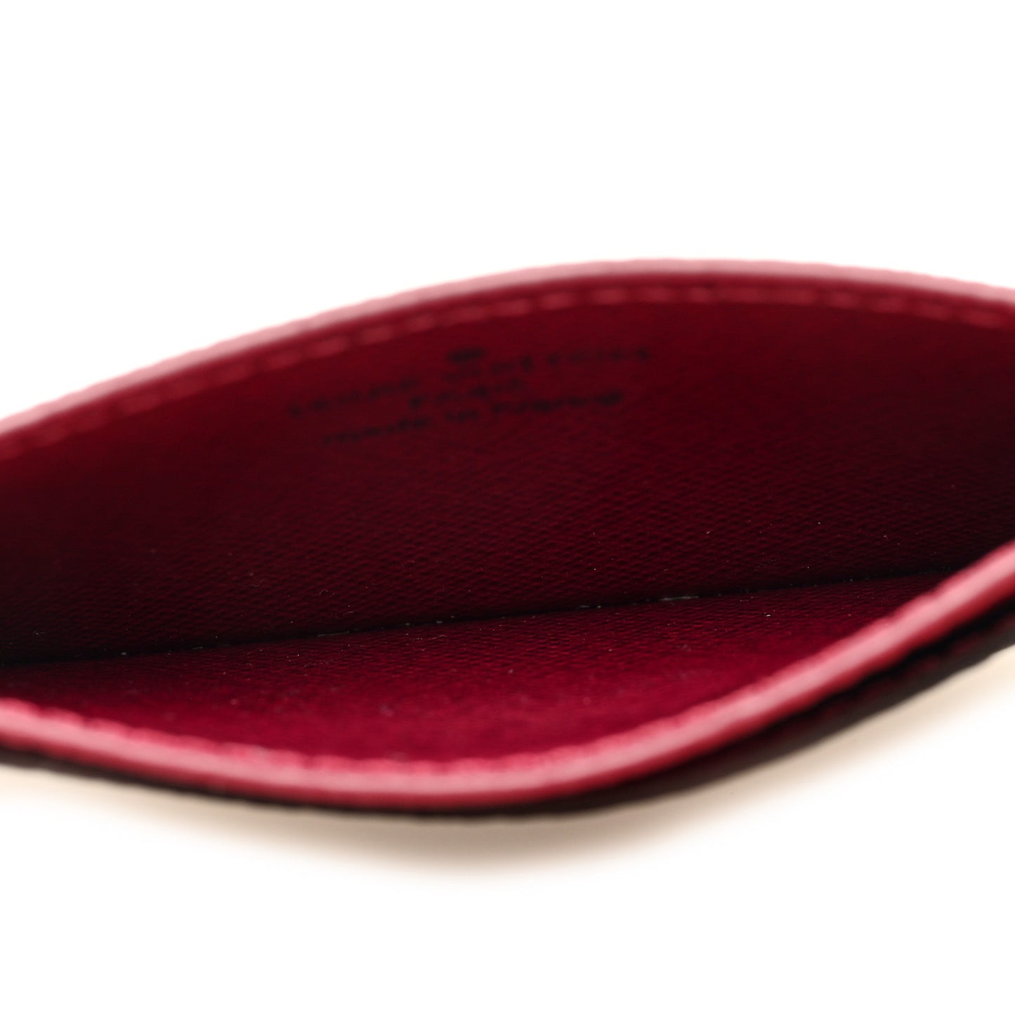 Monogram Card Holder Fuchsia