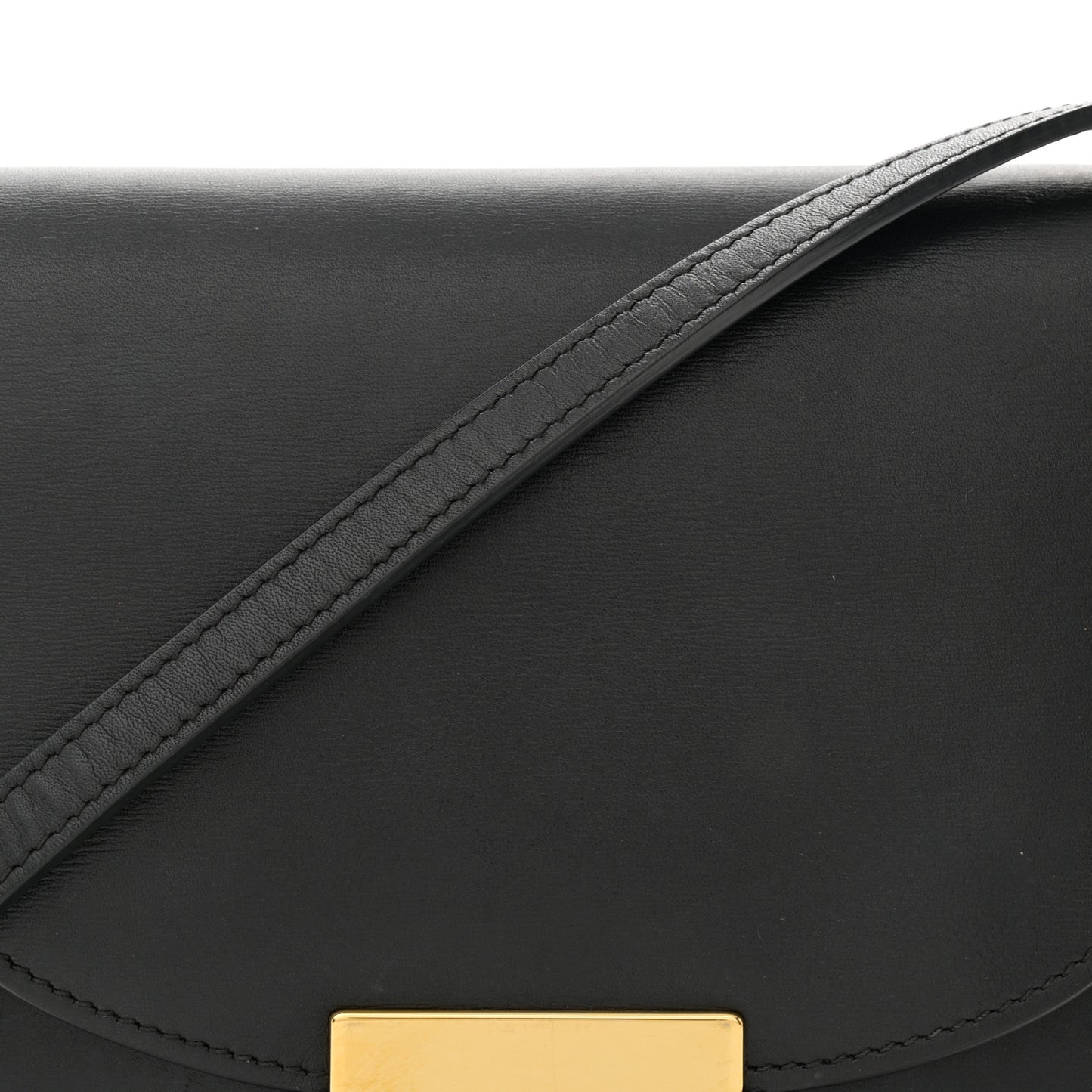 Palmelato Calfskin Small Trotteur Black