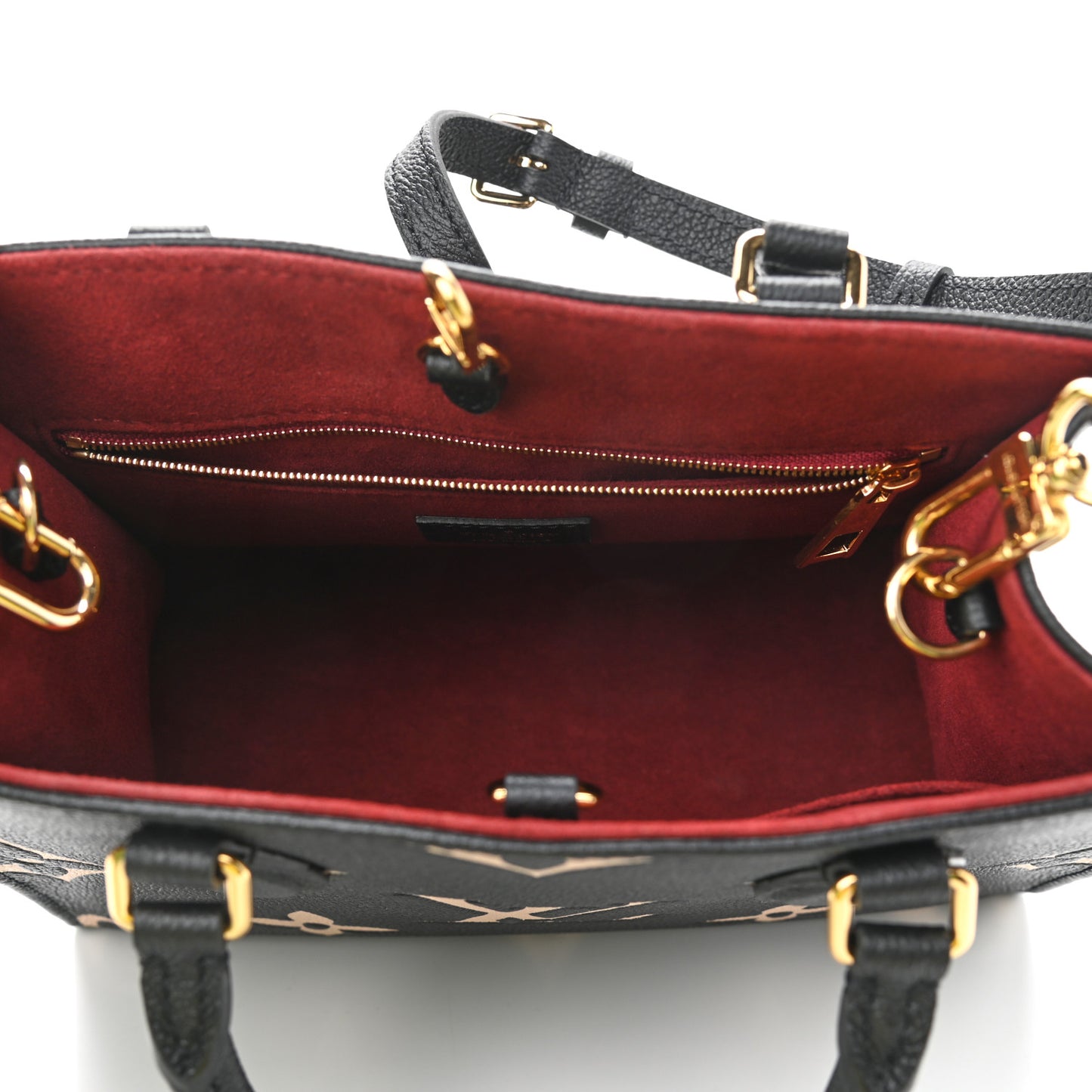 Empreinte Monogram Giant Onthego PM Black Beige
