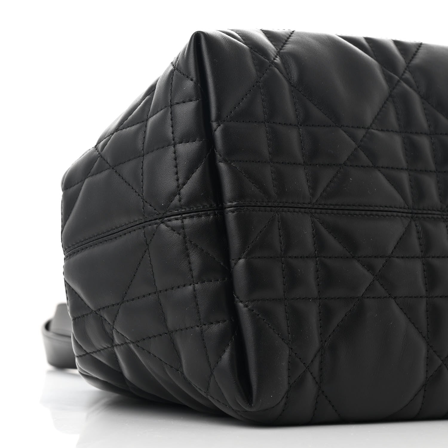 Christian Dior Calfskin Macrocannage Medium Toujours Black 11 of 12