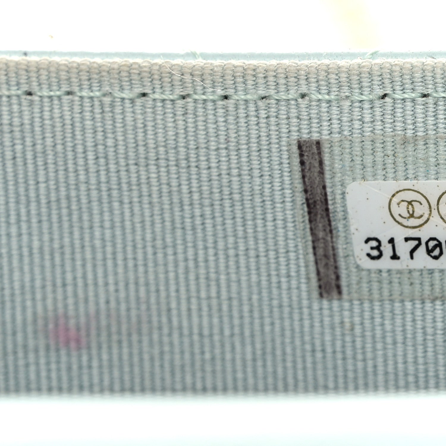 Chanel Lambskin Quilted Top Handle Flap Coin Purse With Chain Light Blue 8 of 15