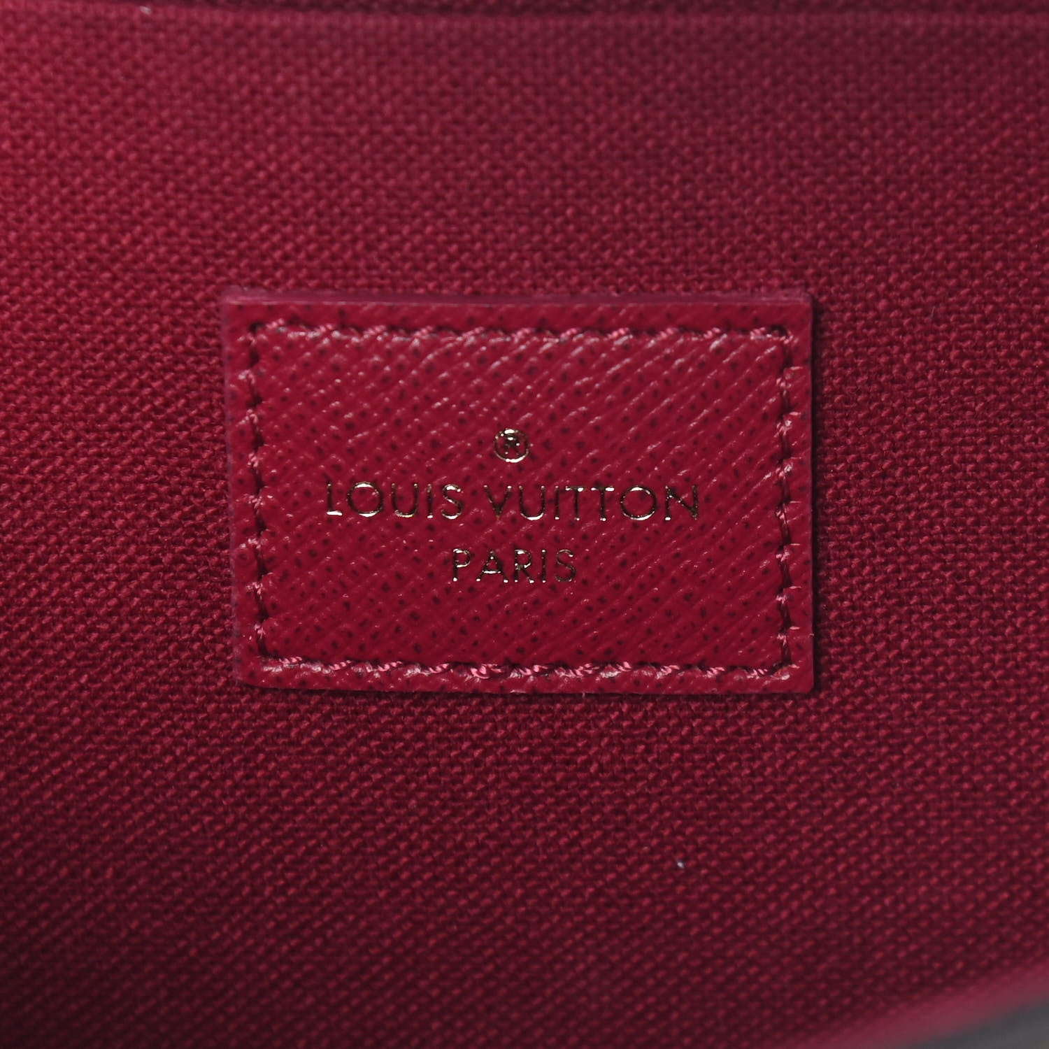 Louis Vuitton Monogram Pochette Felicie Chain Wallet Fuchsia 7 of 9