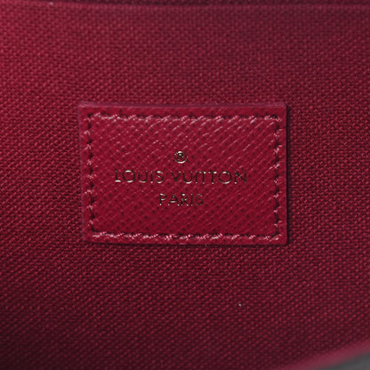 Louis Vuitton Monogram Pochette Felicie Chain Wallet Fuchsia 7 of 9