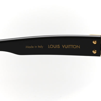 Louis Vuitton Acetate Charade Sunglasses Z1391E Black 5 of 8