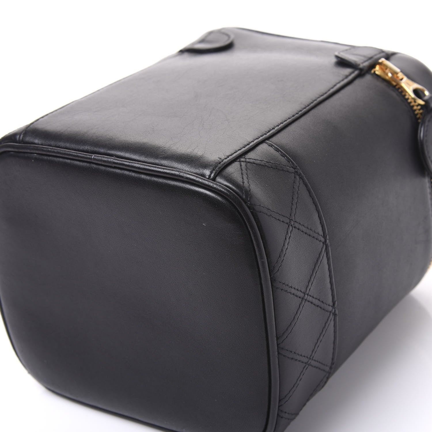 Chanel Lambskin Vanity Cosmetic Bag Black 12 of 12
