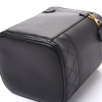 Chanel Lambskin Vanity Cosmetic Bag Black 12 of 12