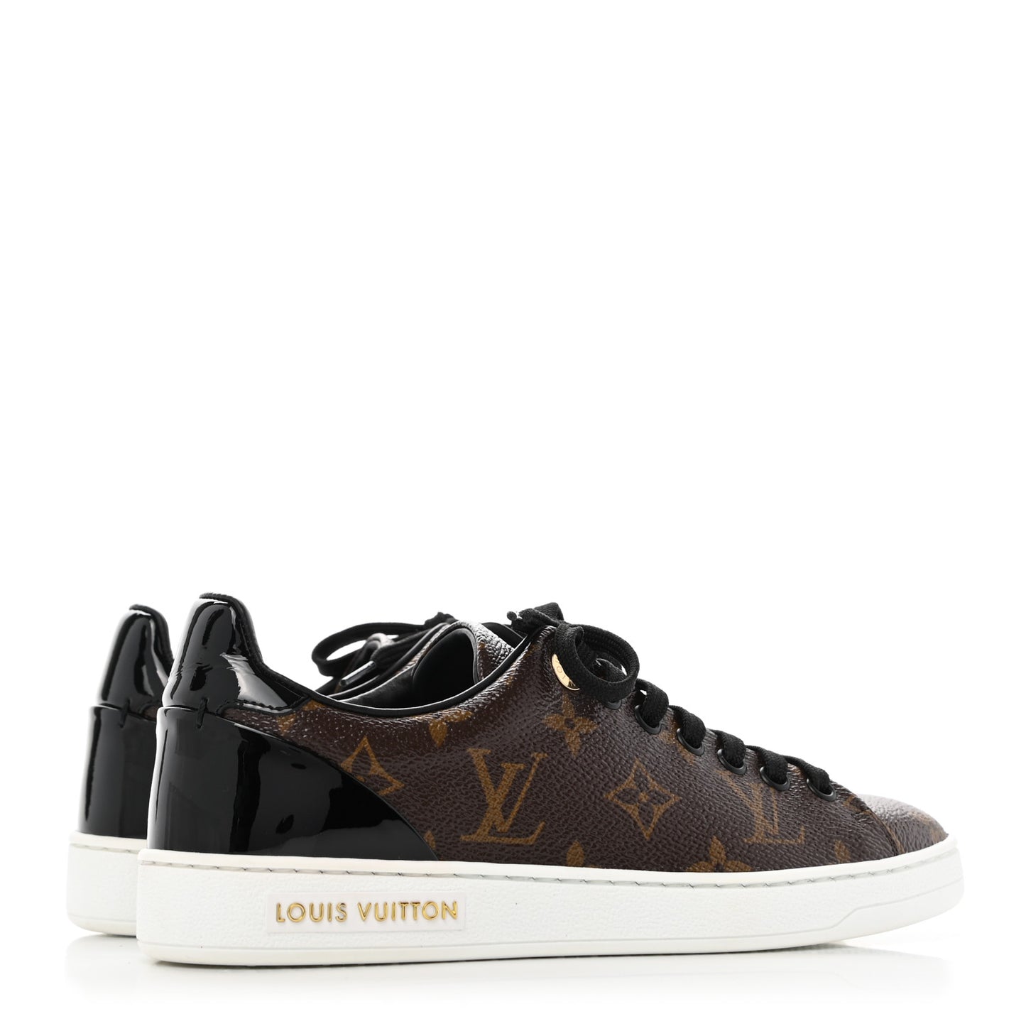 Patent Monogram Frontrow Sneakers 34.5