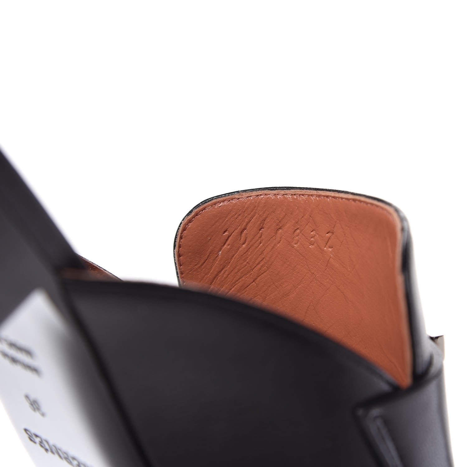 Hermes Goatskin Trocadero Mule 36 Black 9 of 10