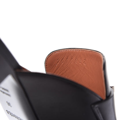 Hermes Goatskin Trocadero Mule 36 Black 9 of 10