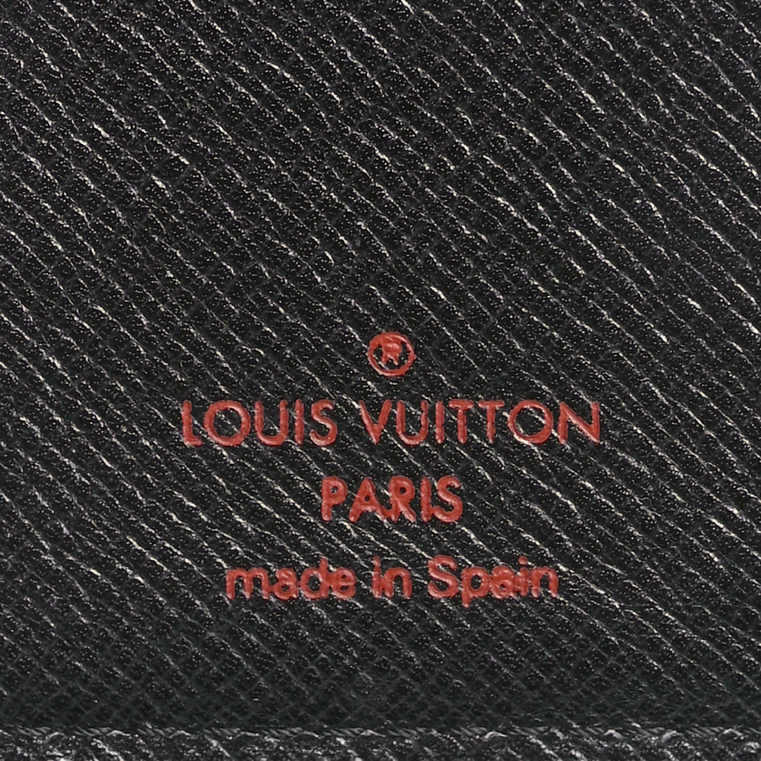 Louis Vuitton Epi Small Ring Agenda Black 6 of 7