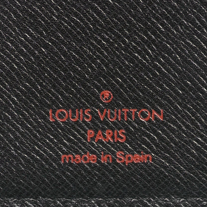 Louis Vuitton Epi Small Ring Agenda Black 6 of 7
