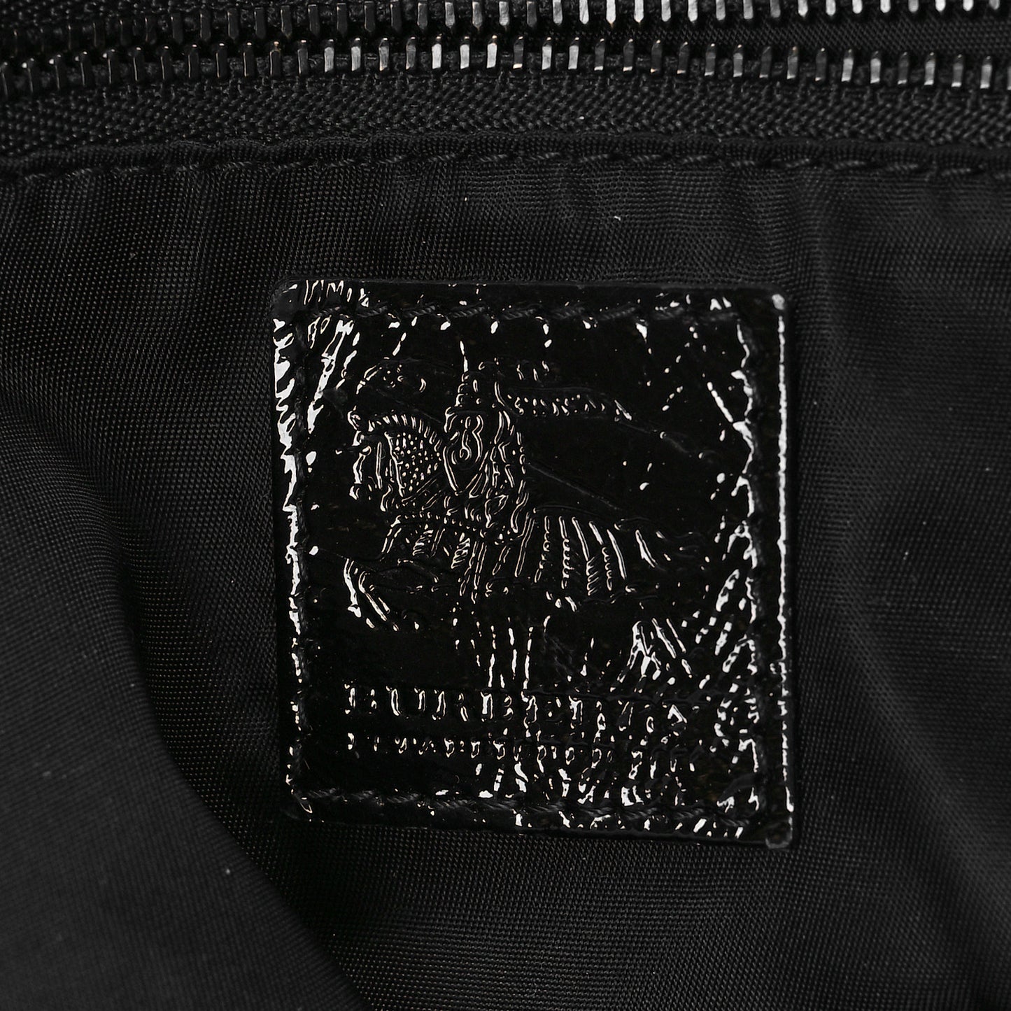 Nylon Beat Check Floral Florence Tote Black