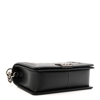 Chanel Caviar Quilted Medium Boy Flap Black 4 of 11