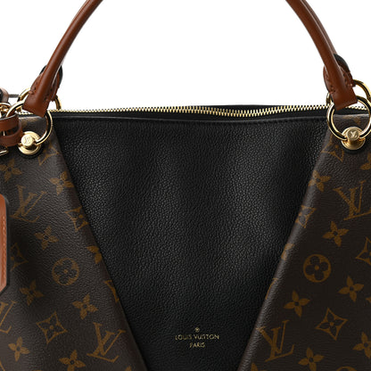 Louis Vuitton Monogram V Tote MM Black 7 of 9