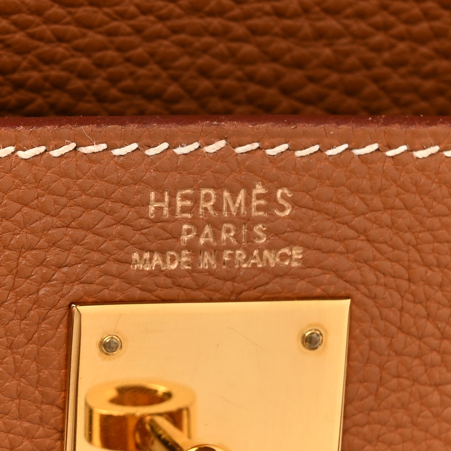 Hermes Togo Kelly Retourne 32 Gold 6 of 22