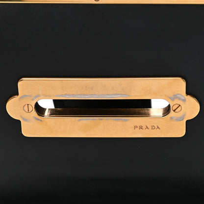 Prada City Calf Saffiano Cahier Bag Black 14 of 14