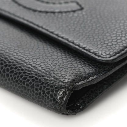 Chanel Caviar Timeless CC Compact Wallet Black 14 of 18