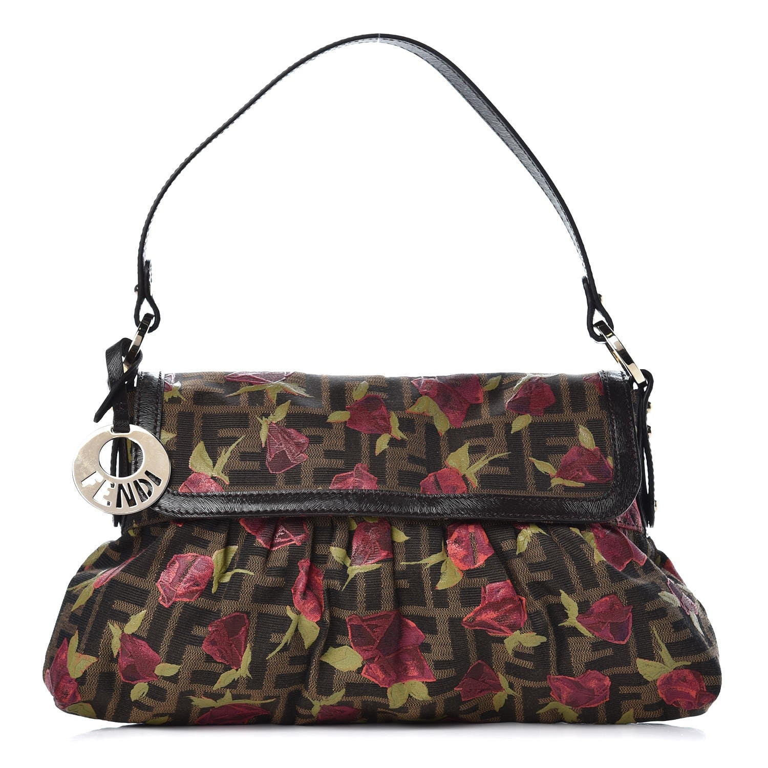Fendi Zucca Rose Small Chef Shoulder Bag 1 of 7