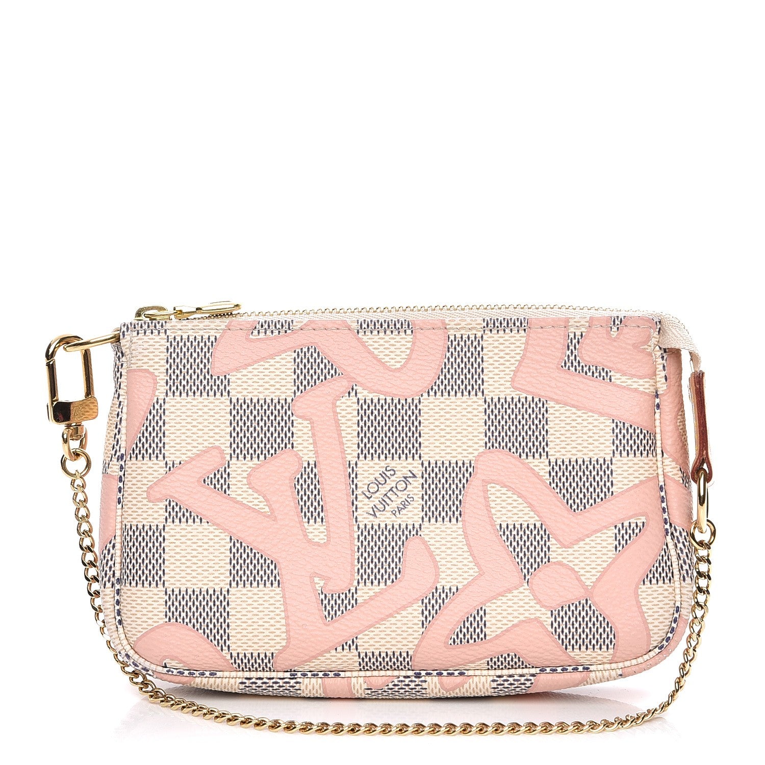 Louis Vuitton Damier Azur Tahitienne Mini Pochette Accessories 1 of 7