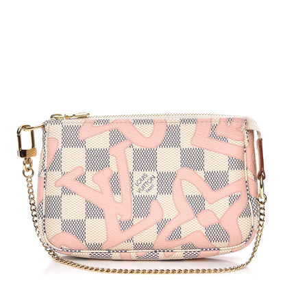 Louis Vuitton Damier Azur Tahitienne Mini Pochette Accessories 1 of 7