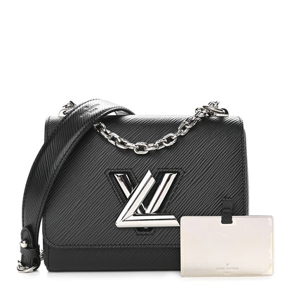 Louis Vuitton Epi Twist Shoulder Bag PM Black 1 of 8