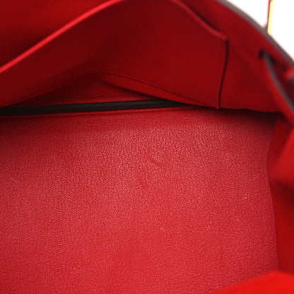 Hermes Togo Birkin 35 Rouge De Coeur 11 of 12