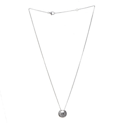 Cartier 18K White Gold Diamond XS Amulette de Pendant Necklace 3 of 7