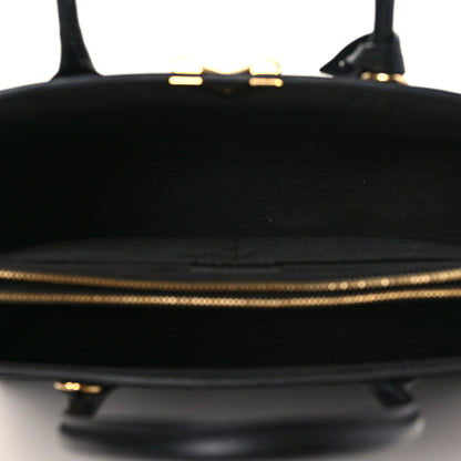 Louis Vuitton Monogram Cuir Plume Very Tote MM Black 5 of 8