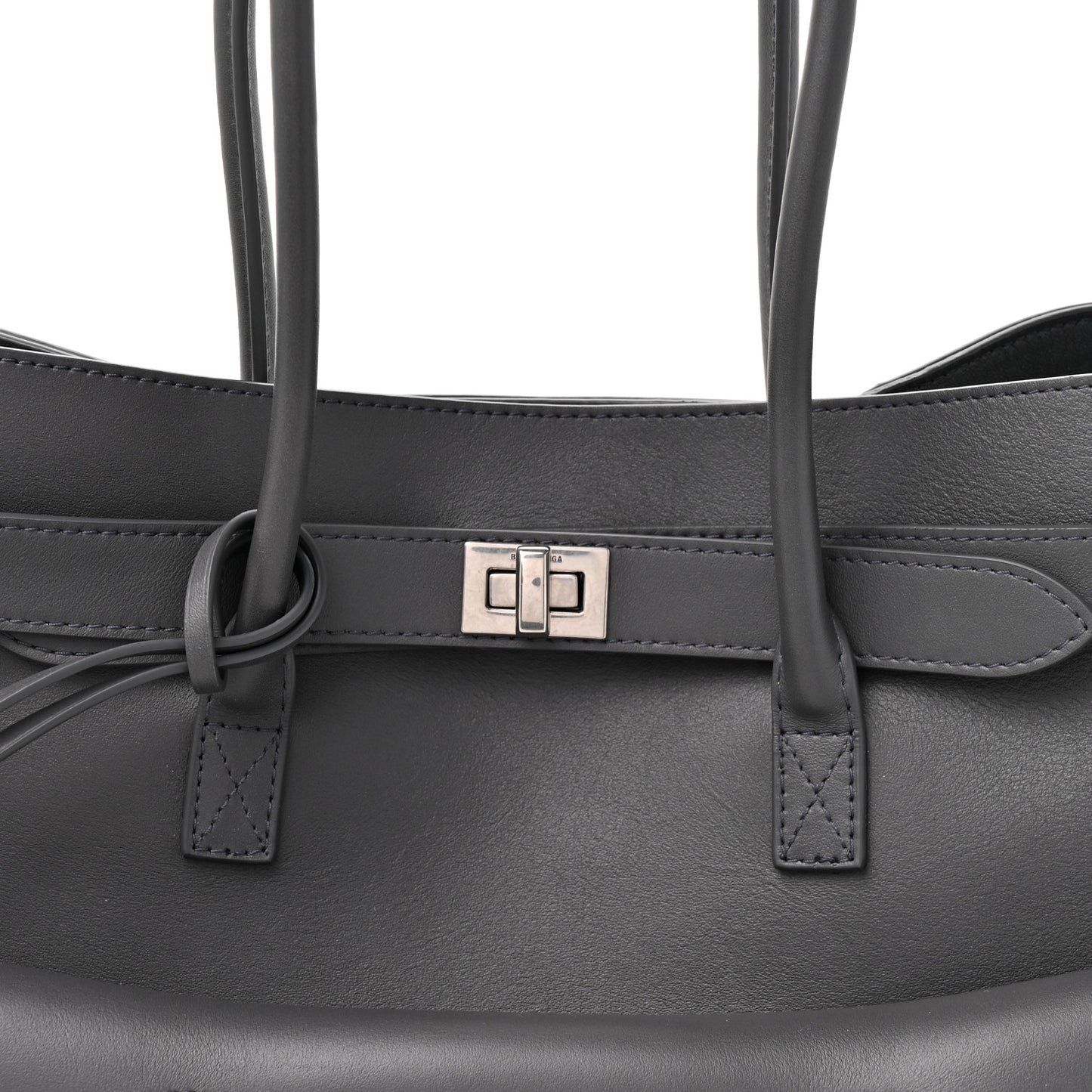 Smooth Calfskin Medium Bel Air Carry All Bag Grey
