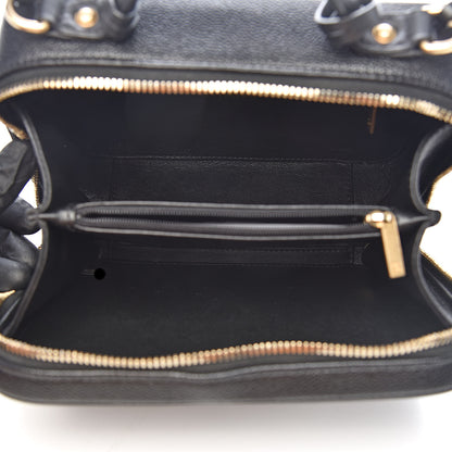Chanel Caviar Quilted Medium CC Filigree Vanity Case Black 5 of 10