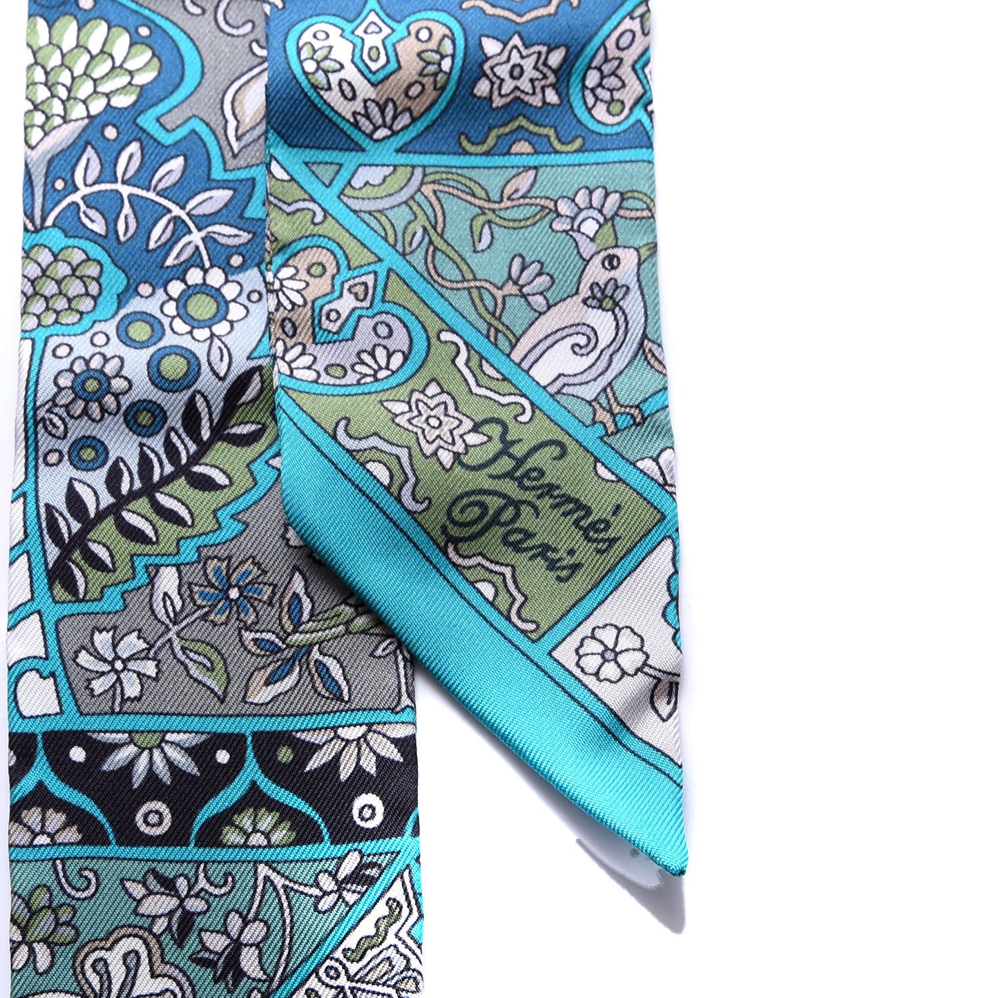 Silk Au Pays Des Oiseaux Fleurs Twilly Canard Gris Vieux Rose