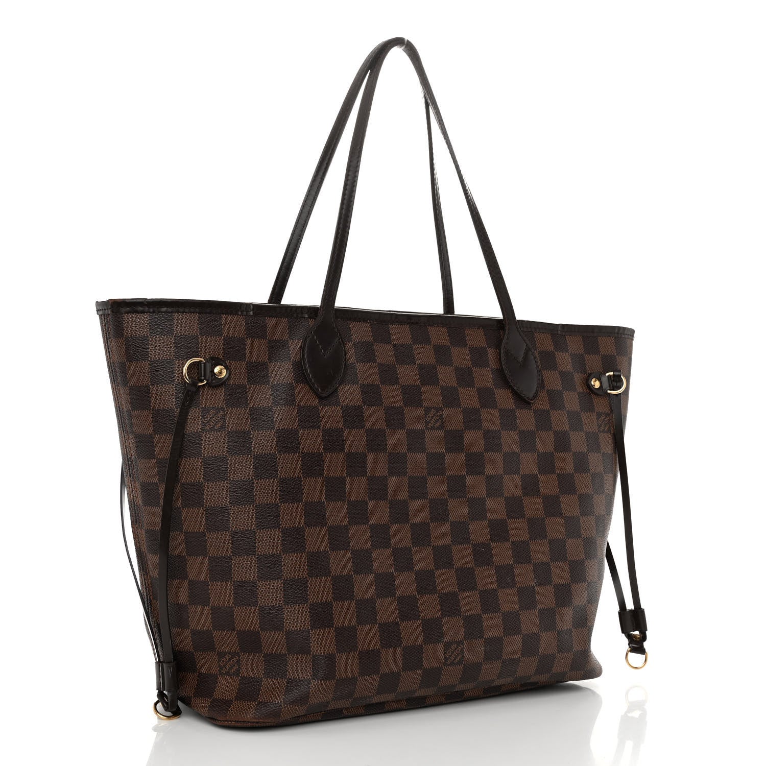 Louis Vuitton Damier Ebene Neverfull MM 3 of 14