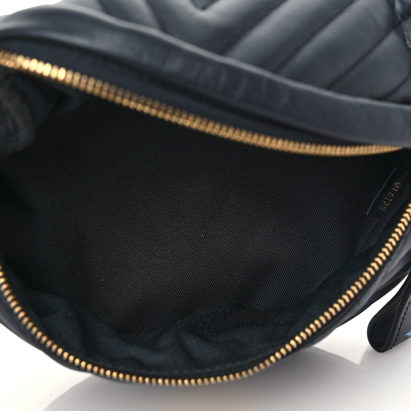 Calfskin Quilted New Wave Bumbag Black