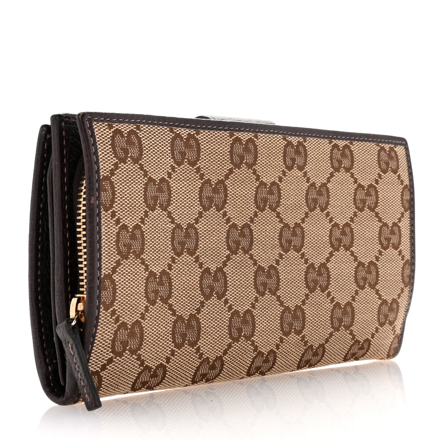 Monogram Abbey Continental Wallet Dark Brown