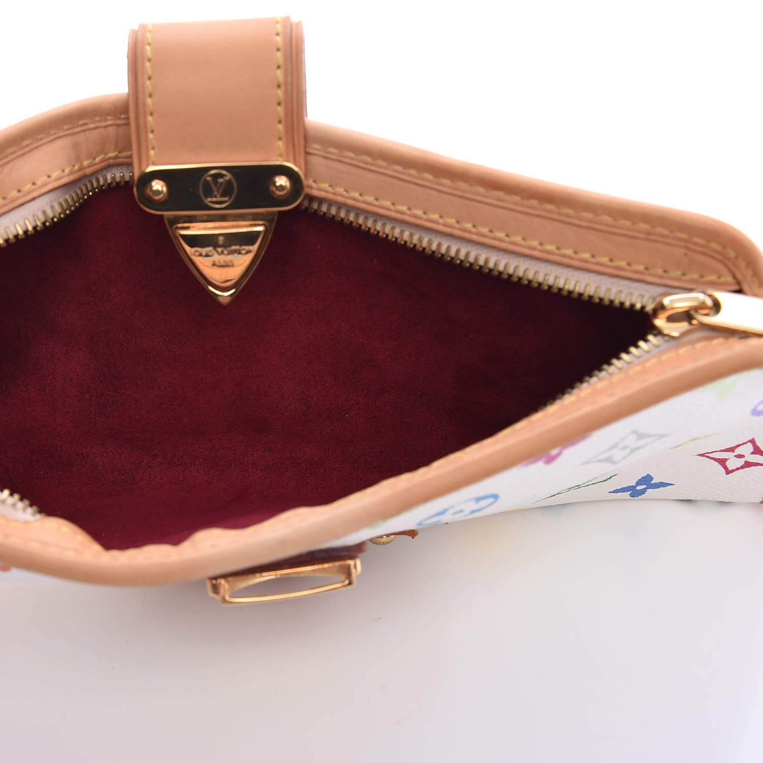 Louis Vuitton Monogram Multicolor Shirley White 5 of 7