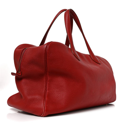 Hermes Taurillon Clemence Victoria 43 Rouge Vif 2 of 9