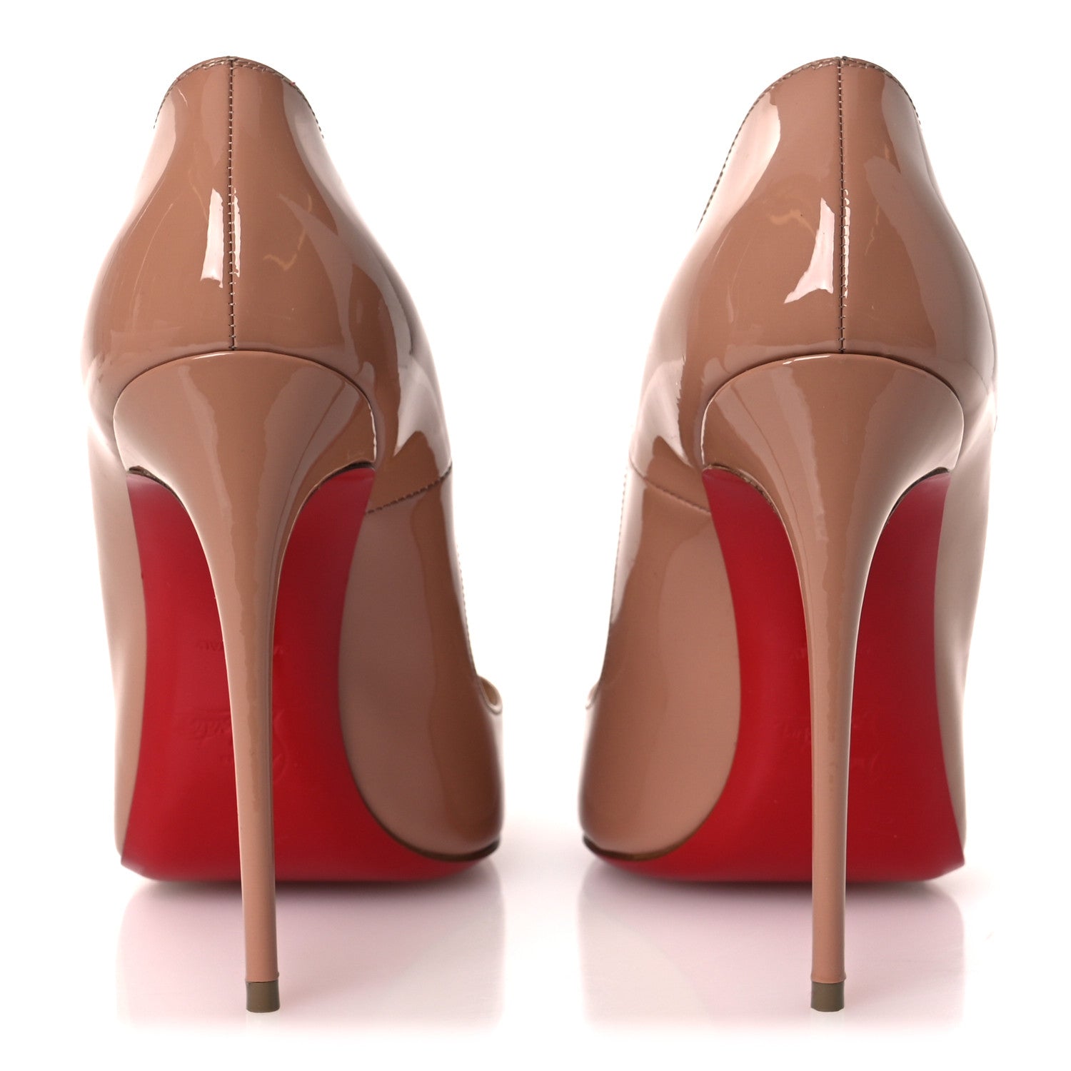 Christian Louboutin Patent So Kate 120 Pumps 38 Nude 6 of 10