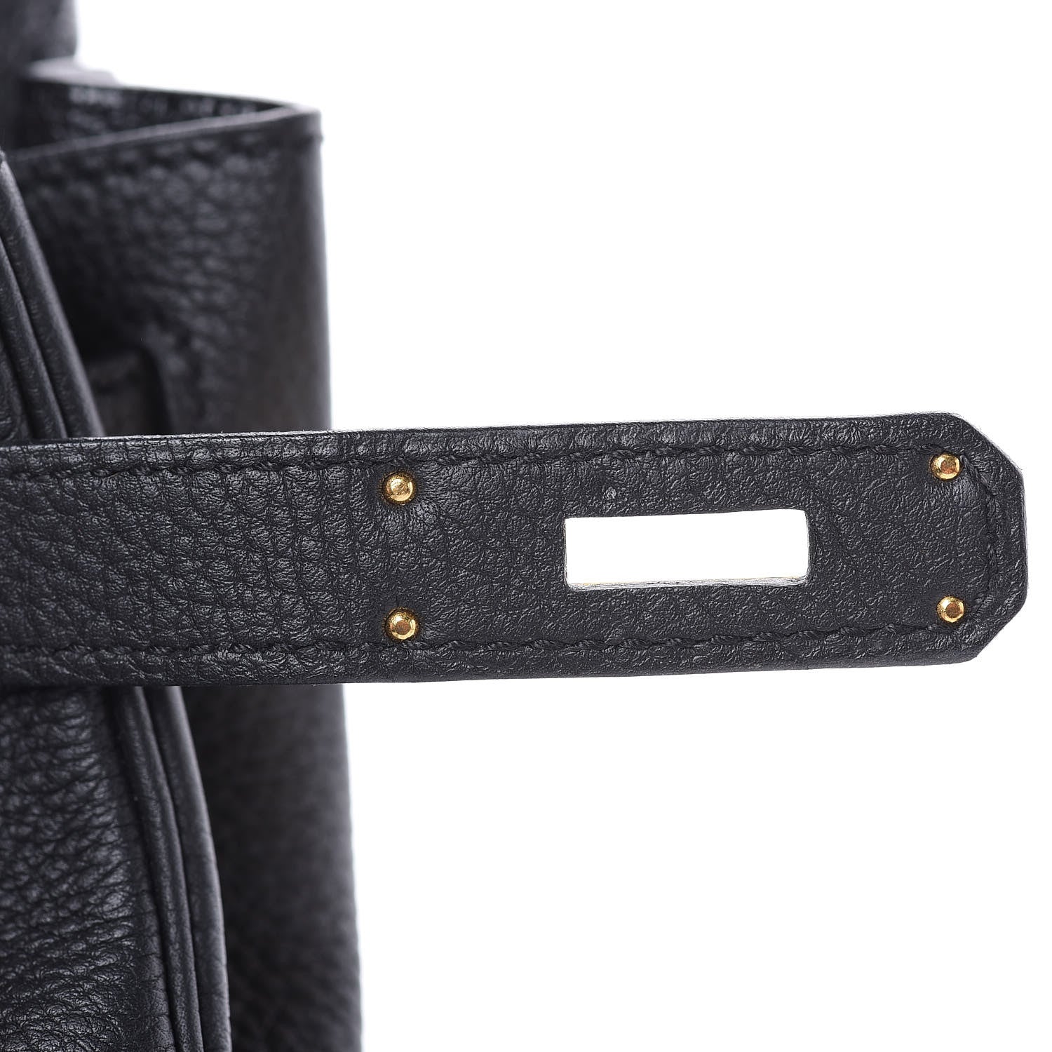 Hermes Togo Kelly Retourne 28 Black 11 of 31