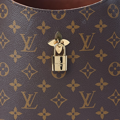 Louis Vuitton Monogram Flower Hobo Caramel 10 of 11